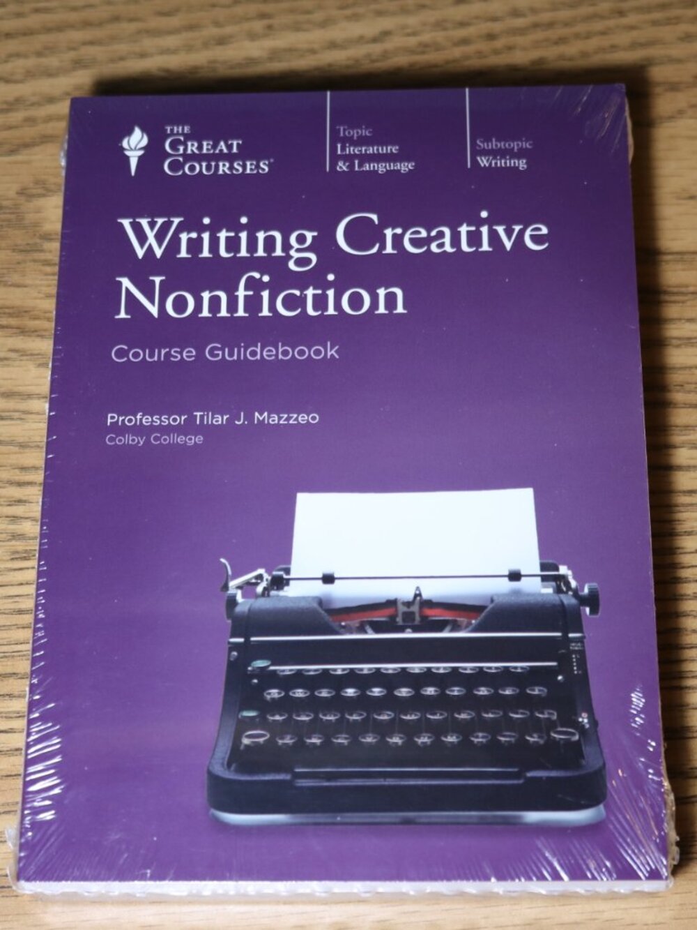 Great Courses: Writing Creative Nonfiction DVD Set with Book Language